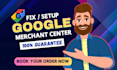 fix google merchant center suspension and misrepresentation