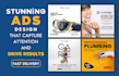 design creative facebook ads, instagram post