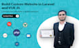 do full stack web development php laravel vue js rest API