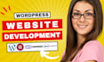 design and develop responsive wordpress website