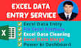 fix excel formula, power bi dashboard, excel data cleaning and formatting