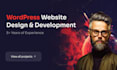 do wordpress website development and design, business website or landing page