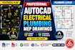 draw autocad electrical plan, plumbing layout, mep drawings and permit plans