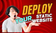 deploy your static website on netlify,github