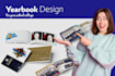 design unique and personalised school yearbooks