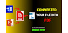 convert docx,ppt,jpg to PDF and vice versa