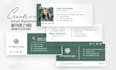 design clickable HTML email signature and email banner for real estate