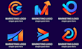design gradient minimalist business logo