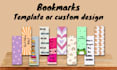provide and create printable bookmarks for you