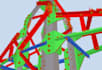 create tekla model, shop drawings and erection layouts for steel structur