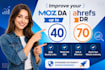 increase moz domain authority da 40 and ahrefs DR up to 70