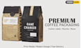 design premium coffee labels and luxury packaging