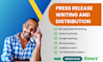 write a press release and distribute to 30 high PR news sites for better SEO