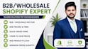 install and integrate shopify wholesale , b2b , b2c apps