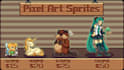 draw any pixel art character sprite