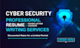 provide cyber security, data analyst resume writing services