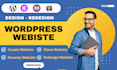 do a responsive and creative wordpress website