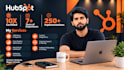 setup hubspot CRM, email automation, integrate for business