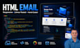 hand code a responsive HTML email template