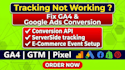 fix or setup ga4 ecommerce tracking, google analytics 4 server side tracking