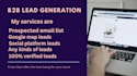 do expert b2b lead generation to help you reach your sales goals