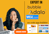 design bubble  bubble io bubble mvp adalo and api integration