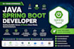 develop ai powered java spring boot backend microservices