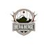 design top quality beer and mountains logo