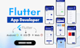 do flutter app development and make app for ios, android, ai agent, and ai app