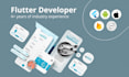 be your flutter app developer for both android and ios app