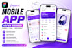 do mobile app ui ux, ios design and app prototype in figma
