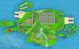 develop world game level design fortnite map game tycoon map, city map, aerial