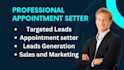 be optimizing your account and appointment setter