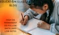 publish education guest blog on high da
