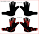 make customer requirement goalkeeper gloves design
