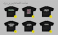 an awesome custom typographic tshirt design