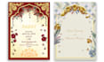 create unique animated wedding invitation video