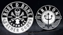 desing retro stamp badge logo