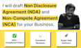 draft legally sound nda agreement