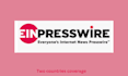 press release distribution with two countries coverage