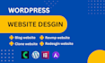 build professional wordpress responsive website and redesign expert