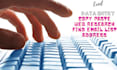 do precise data entry, copy paste, web scrap, PDF to excel