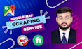 provide expert google map scraping service