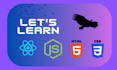 teach HTML, CSS, javascript, and react web development