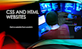 be your front end web developer using html and css