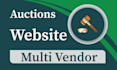 create a multi vendor auction website