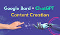 create article, blog post using google bard and chatgpt