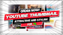 create youtube thumbnails design