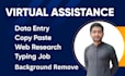 be your reliable virtual assistant for data entry tasks