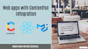 develop web apps with contentful integration